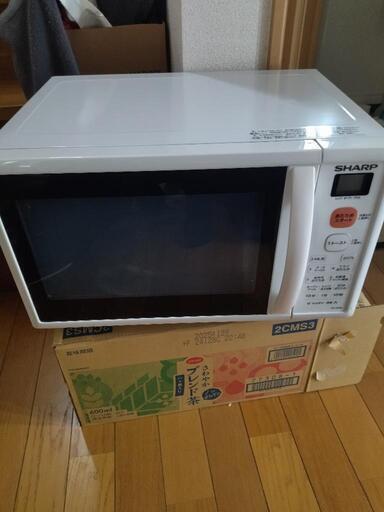 未使用　シャープ　電子レンジ　簡易オーブン付