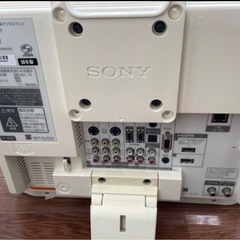 ソニー　19型　液晶テレビの画像