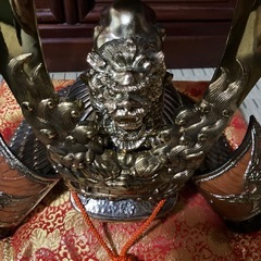 兜飾り大　美術工芸品　 の画像