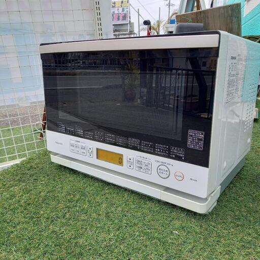 スチームオーブン！東芝！加熱水蒸気オーブンレンジ！ホワイト！ER-ND8