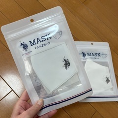 値下げ！ユーエスポロアッスン　マスク　洗濯可能　花粉症　コロナ　インフル　海外　U.S.POLO ASSN.   ブランド　感染予防の画像