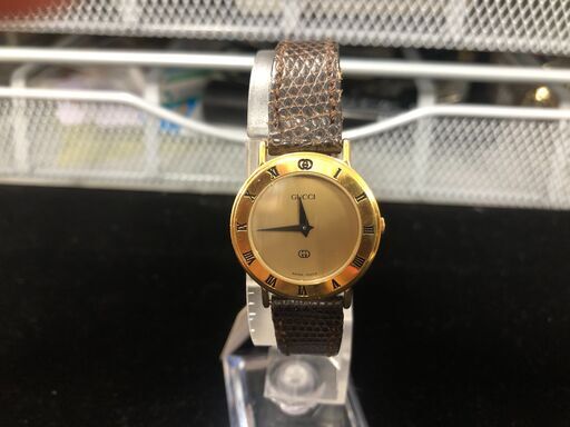【ジャングルジャングルサカイ石津店】GUCCI グッチ 腕時計 3000L クオーツ 堺市 石津