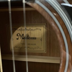 Mademu マデム アコースティックギターの画像