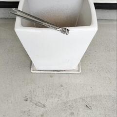 0円　あげます　陶器　鉢植え　受け皿　セット