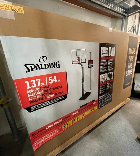 【SPALDING バスケットリング】クリーニング済み【管理番号10803】