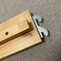 無印良品パイン材ベッドの画像