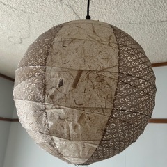 天井照明　和紙の雰囲気の画像