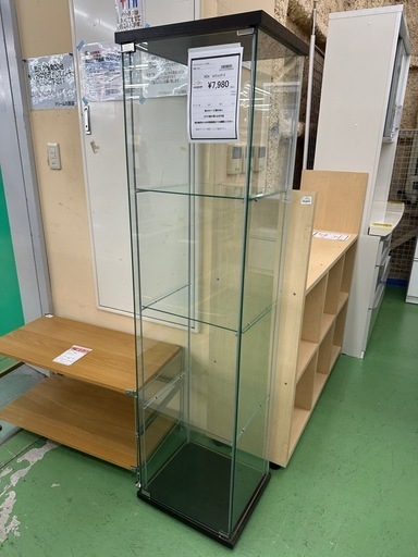 【ドリーム川西店御来店限定】IKEA コレクションケース／クリーニング済み 【2001242255600032】
