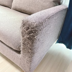【GWまで】3Pソファ　オットマンありの画像