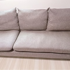 【GWまで】3Pソファ　オットマンありの画像