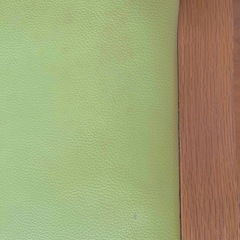 カリモク　ベネッセ　学習椅子 ライトグリーンの画像