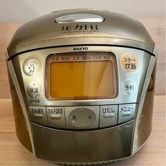 【受け渡し者決まりました】2007年製造SANYO 圧力IH炊飯...