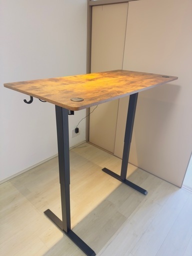 FEZIBO 電動昇降式デスク 幅120cm 奥行60cm 高さ72-118cm