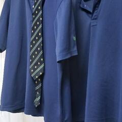 豊島学院　制服　ポロシャツ　LL？　ネクタイ　セットで