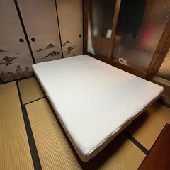 ニトリ　ダブル　フレームベッド