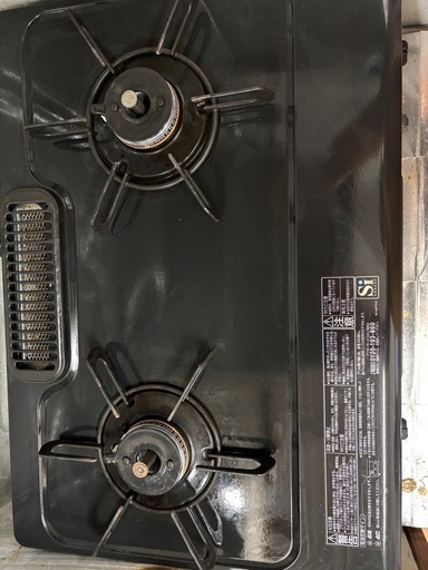 【引き取り待ち】ガスコンロ　パロマ　PA-S75B-L