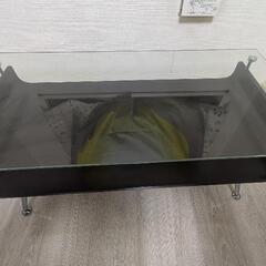 ガラス　ローテーブル