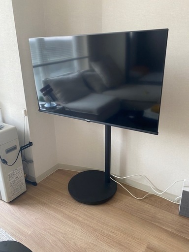 テレビスタンド　キャスター付き