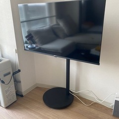 テレビスタンド　キャスター付き
