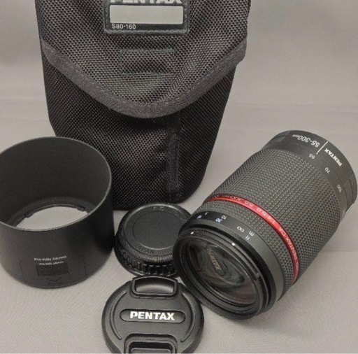 PENTAXペンタックスHD DA55-300mmF4-5.8ED WR 望遠レンズ