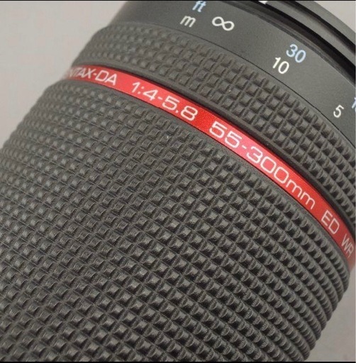 PENTAXペンタックスHD DA55-300mmF4-5.8ED WR 望遠レンズ