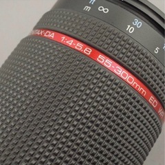 PENTAXペンタックスHD DA55-300mmF4-5.8ED WR 望遠レンズ
