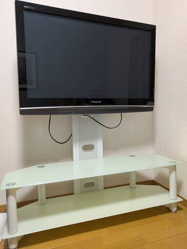 テレビ\u0026テレビ台（ガラス）
