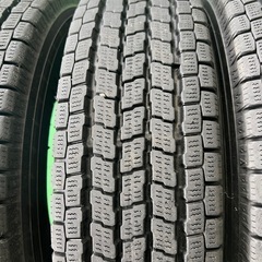 145/80R12 80/78N iG91 軽バンタイヤ スタッドレス 2020年製造 8分山 ①の画像