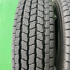 145/80R12 80/78N iG91 軽バンタイヤ スタッドレス 2020年製造 8分山 ①の画像