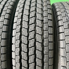 145/80R12 80/78N iG91 軽バンタイヤ スタッドレス 2020年製造 8分山 ①の画像
