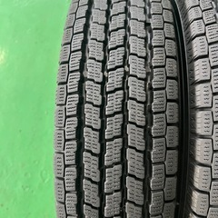 145/80R12 80/78N iG91 軽バンタイヤ スタッドレス 2020年製造 9分山 ②の画像