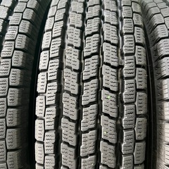145/80R12 80/78N iG91 軽バンタイヤ スタッドレス 2020年製造 9分山 ②の画像