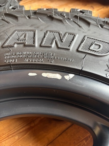 ★☆ジムニー ジムケンタック ハードタックル 艶消しブラック 2022年製 ヨコハマジオランダーMT 6.50R16 4本セット☆★