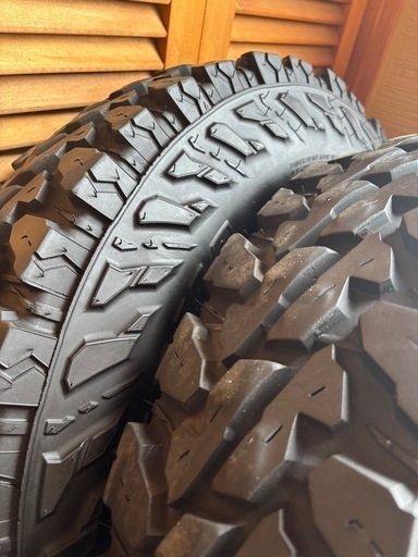 ★☆ジムニー ジムケンタック ハードタックル 艶消しブラック 2022年製 ヨコハマジオランダーMT 6.50R16 4本セット☆★