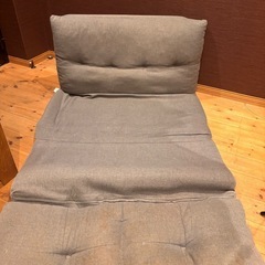 NITORI マットレスになるソファー座椅子の画像