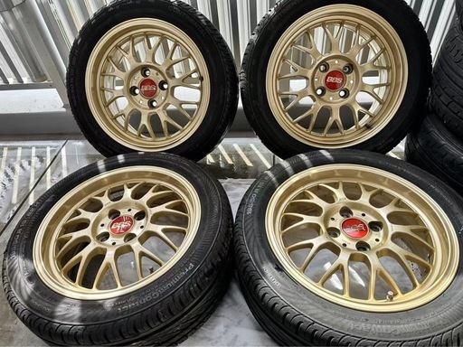 BBS ホイール 6 1/2JX15 37 ゴールド