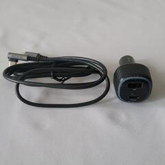 エレコム シガーソケット Type A/C 12W/45W