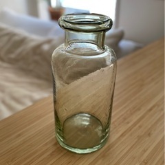 unico　ガラス瓶　花瓶　リサイクルガラス