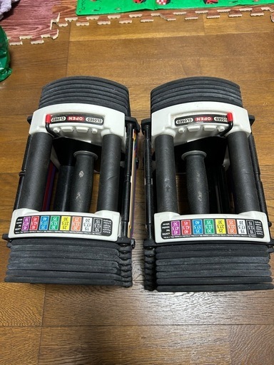 ベンチプレス台＋可変式ダンベル