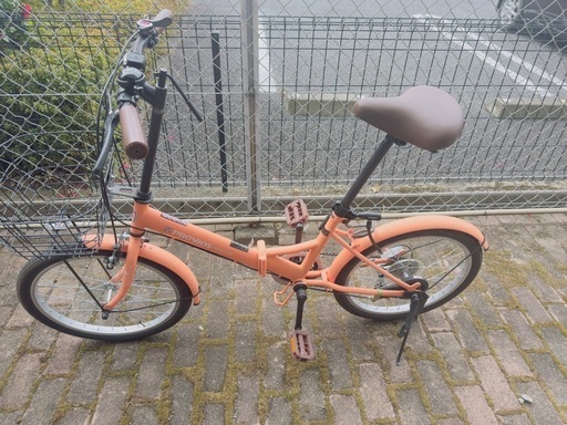 PROVROS(プロブロス) P-206 折りたたみ自転車 20インチ 空気入れ付