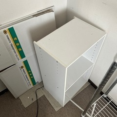 家具カラーボックス白