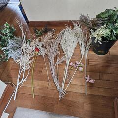 フェイクグリーン 大量セット ドライフラワー 観葉植物 インテリ...