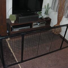 【無料】DIYテレビガード　手作り　168cmｘ68㎝