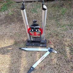 サイクルトレーナー、ミノウラリム修正器具、自転車キャリアなどの画像
