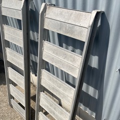 (B) アルミブリッジ ラダー 昭和 ショート あぜこし型 1200mm 344mm の画像