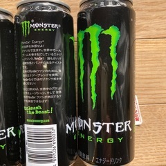 モンスターエナジー5本の画像