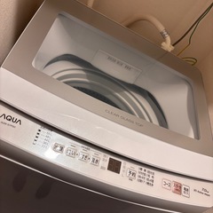 美品 アクア 7.0kg全自動電気洗濯機の画像