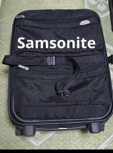 Samsonite 黒 キャリーケース 中型50かける40くらい