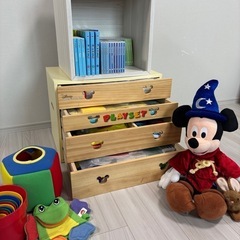 ディズニー英語　幼少期用のみ　箱の中すべて未使用の画像