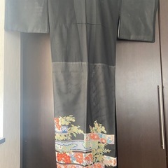 夏物　黒留袖の画像